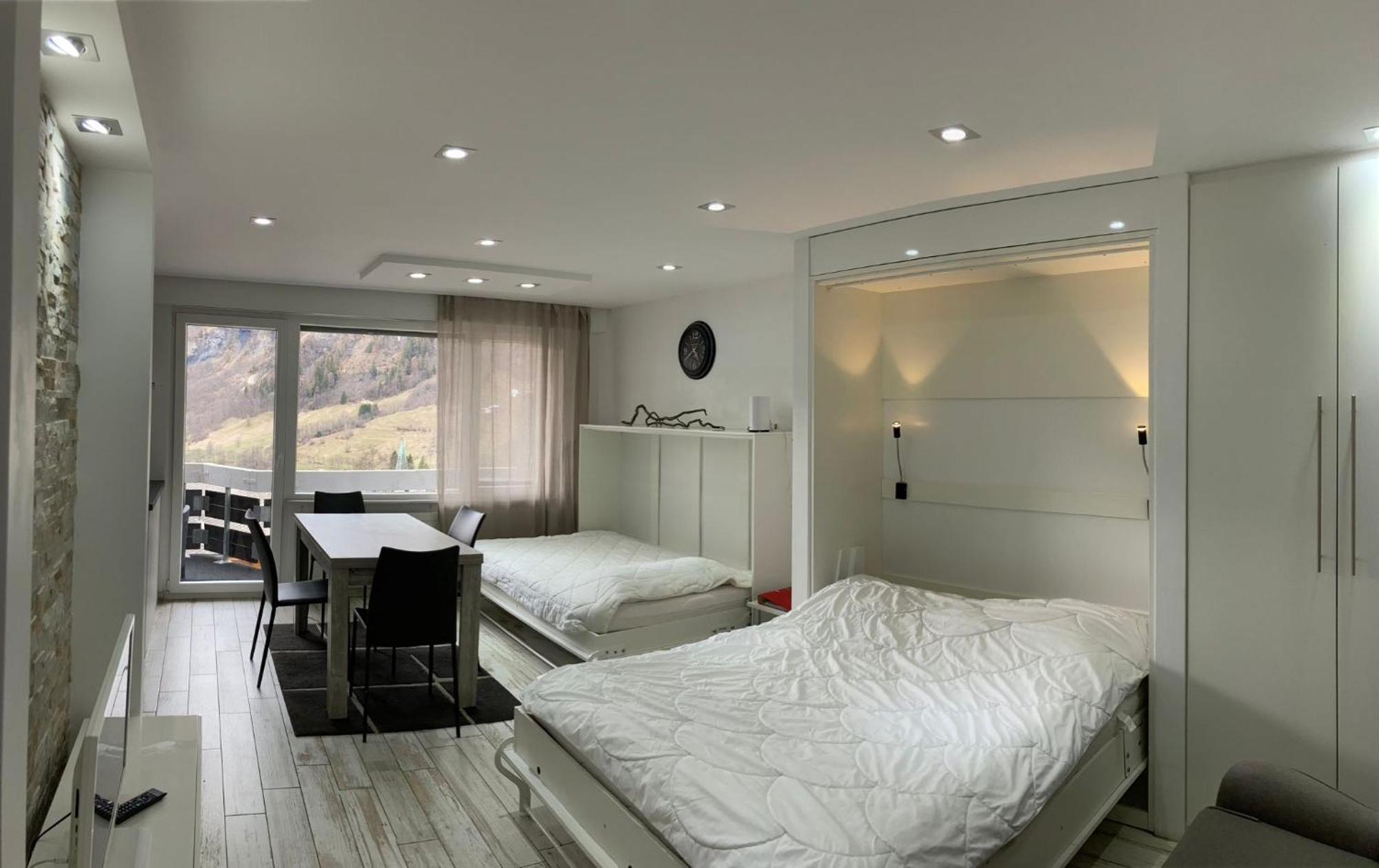 Flaminia Wohnung 15 - Best View And Free Parking! Лойкербад Экстерьер фото